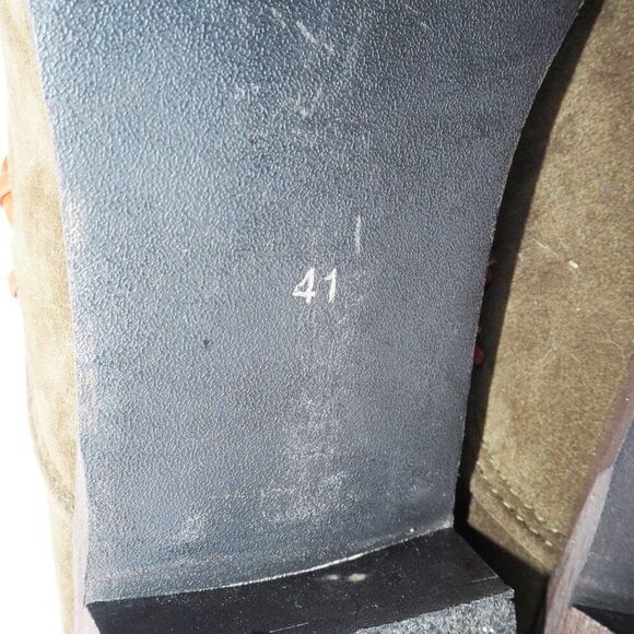 Unbranded Classic Slip-on Cap Toe Oxfords Brown Women's 10/41 - Picture 9 of 11